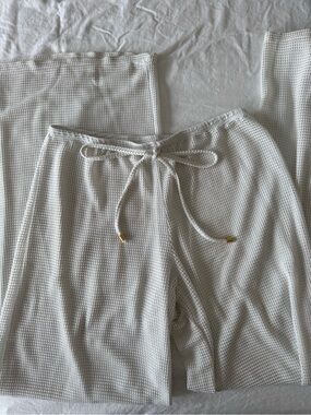 White Bikini Pants Coverup